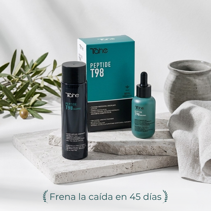 Tratamiento Anticaída Peptide T98: Concentrado 50ml + Champú 300ml