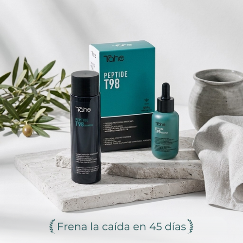 Tratamiento Anticaída Peptide T98: Concentrado 50ml + Champú 300ml