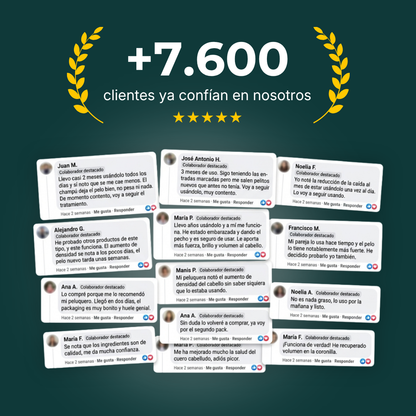 Tratamiento Anticaída Peptide T98: Concentrado 50ml + Champú 300ml