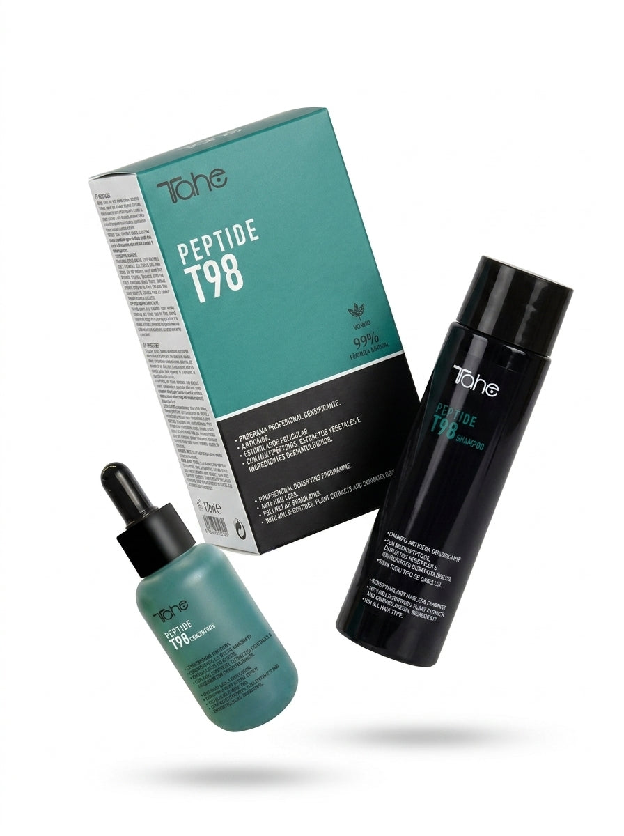 Tratamiento Anticaída Peptide T98: Concentrado 50ml + Champú 300ml